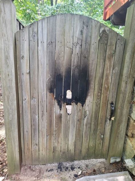 Incendiary Fire Under Investigation In Maryland Days After Homeowner Notices Scorched Fence