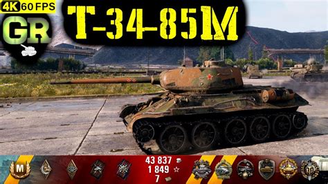 World Of Tanks T 34 85M Replay 8 Kills 2 7K DMG Patch 1 4 0 YouTube