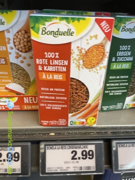 Bonduelle à la Reis 100 Rote Linse Karotte 240 g Preis Angebote