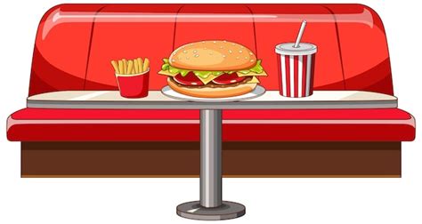 Fast Food Restaurant Clipart Vectors & Illustrations for Free Download