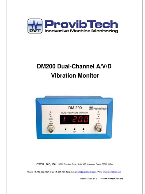 Dm200 Catalog | PDF | Electrical Engineering | Electronics