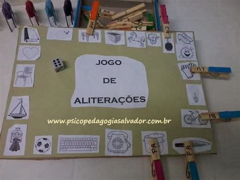 Jogo Pedagógico Qual a Letra Inicial Aliteração Pregador Descubra o