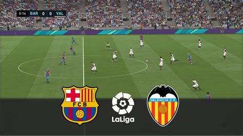 Aguero Debut Barca V Valencia Laliga Santander Realistic