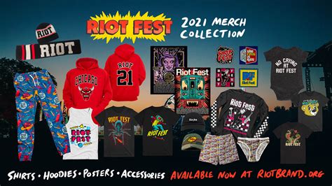 Riot Fest 2021 Merch Is Now Online With One Special Surprise