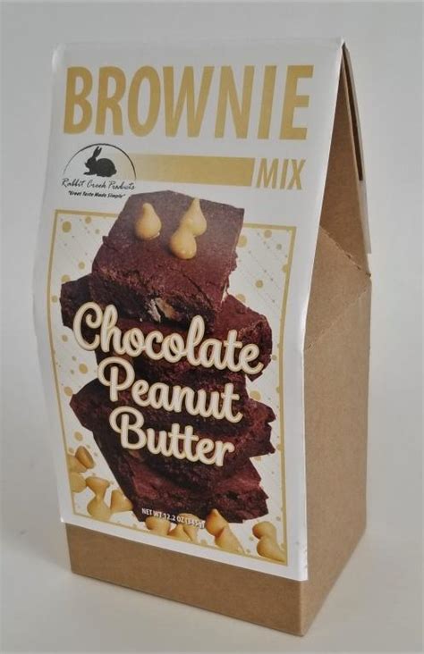 Chocolate Peanut Butter Brownie Mix By Rabbit Creek Products