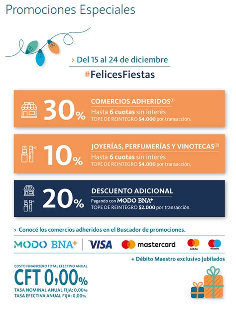 Banco Naci N Descuentos Del Y El Para Compras De Navidad