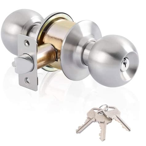 cylinder knob cylindrical lock stainless steel entrance lever door lock