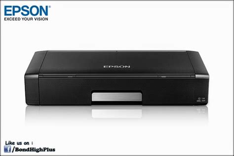 Epson Introduces Small Light And Wireless Workforce Wf 100 Printer Bond High Plus