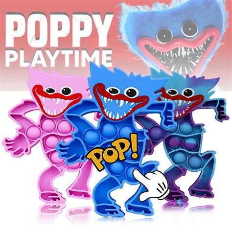 Huggy Wuggy Push Toy Poppy Playtime Game Character Slime Hot Horror Toy