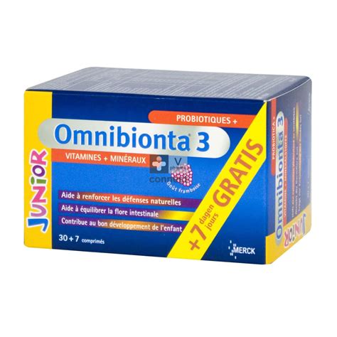 Omnibionta Junior Comprimes Croquer Gratuits