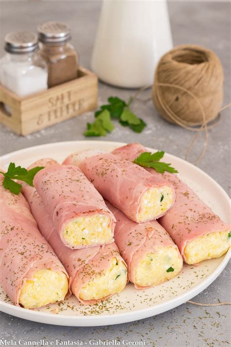 Involtini Di Prosciutto Cotto Con Patate E Ricotta Antipasto Economico