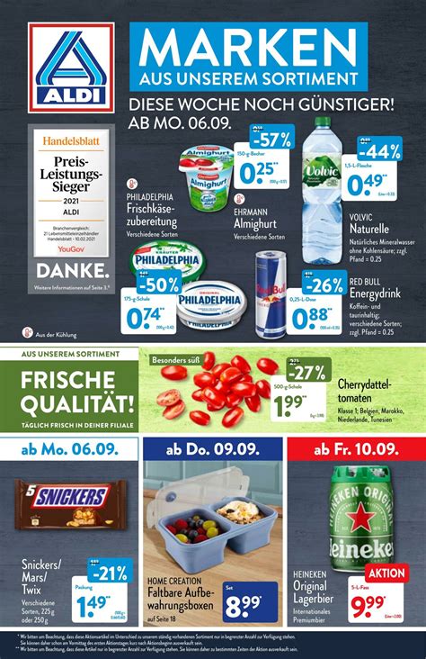 Aldi Nord Werbeprospekt Gültig Von 0609 Bis 1109 Seitenzahl 1