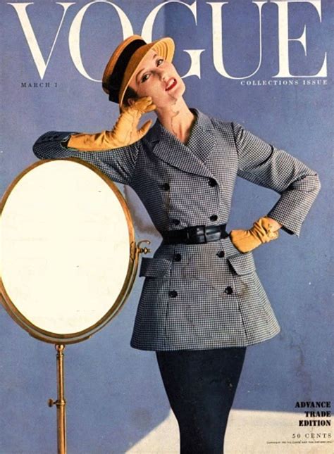 Mary Jane Russell Vogue March 1955