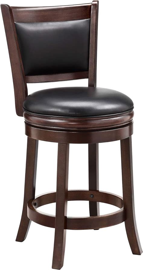 Ball Cast Swivel Counter Height Barstool Inch Seat Height