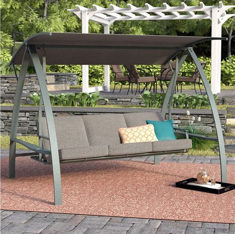 Outdoor Patio Swing Bench Chair With Canopy Philippines Ubuy