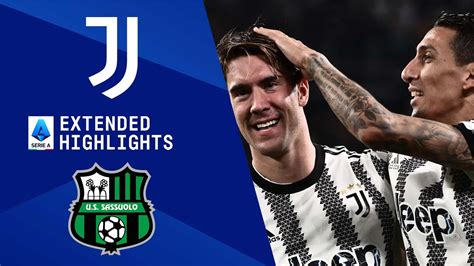 Juventus Vs Sassuolo Extended Highlights Serie A Cbs Sports