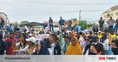 Tolak Keras Reklamasi Pulau Lae Lae Warga Demo Dprd Sulsel