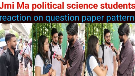 Jmi Ma Political Science Entrance Exam Session 2023 24 Students Review