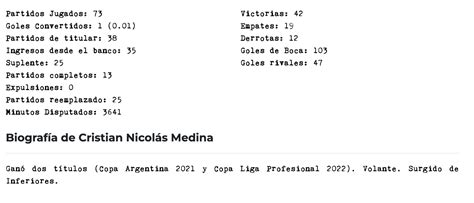 Cristian Medina renovó su vínculo hasta 2026 Cadena Xeneize