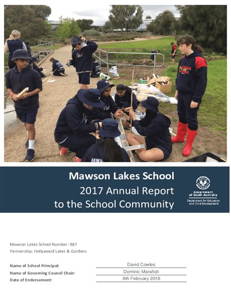 Fillable Online Mawson Lakes School Email Format Fax Email Print