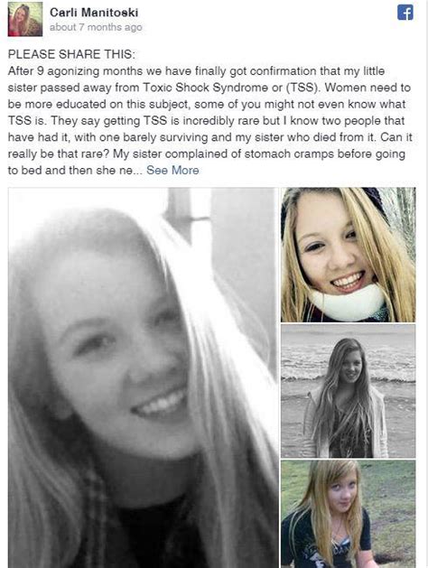 Alert Girl Dies From Toxic Shock Syndrome Related To Tampon Use During