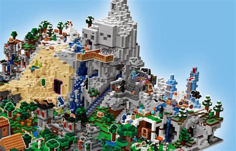 31 best ideas for coloring | Lego Minecraft The Mountain Cave