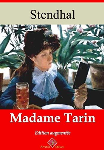 Madame Tarin suivi d annexes Nouvelle édition 2019 by Stendhal