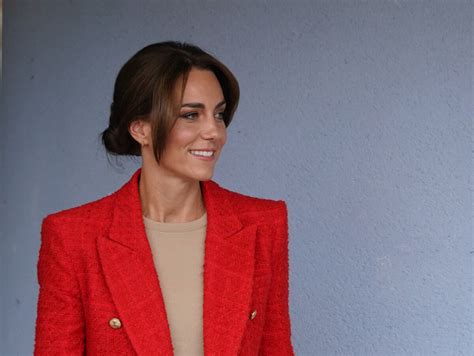 Photo Catherine Kate Middleton Princesse De Galles Se Rend Au