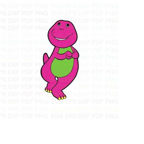 Barney10 Svg Dxf Eps Pdf Png Cricut Cutting File Vector Inspire