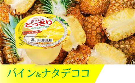 Jp たらみ ゼリー たらみのどっさり パインandナタデココ 230g × 6個 食品・飲料・お酒