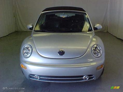 2004 Reflex Silver Metallic Volkswagen New Beetle Gls 18t Convertible 28659714 Photo 15