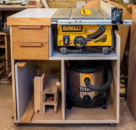 Mobile Tablesaw Stand For DeWalt DW745 Part 1 Of 2 Workshop Re