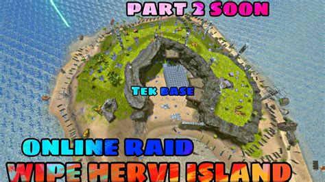 Ark Mobile Pvp Wipe Hervi Island Big Base And Pvp Part Soon Youtube