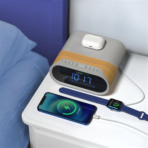 I Box Daybreak Bedside Alarm Clock With Dab Radio