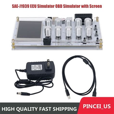 Sae J Ecu Simulator Obd Simulator With Screen For Commercial