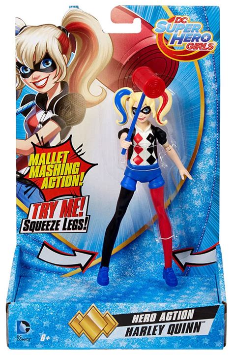 DC Super Hero Girls Hero Action Harley Quinn 6 Action Figure Mattel ...