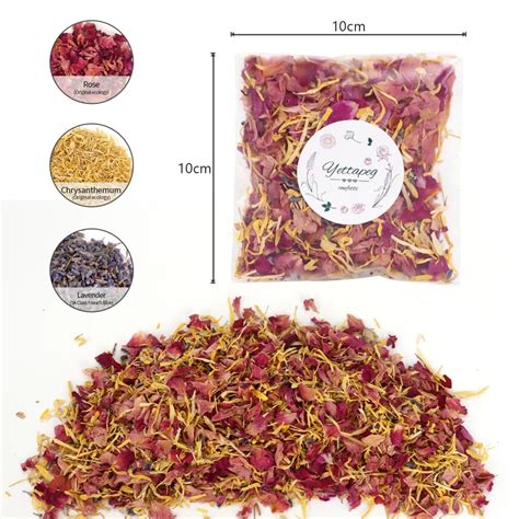 FLEUR SECHEE 100g Level 3 Pétales De Rose Séchés Naturels 100 200g