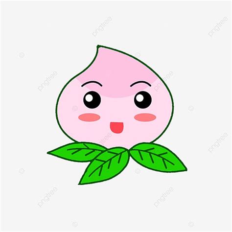 Cartoon Peach Vector Picture Cartoon Peach Peach Honey Peach Png