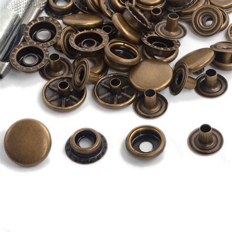 Crafts Sets Metal Snap Fasteners Press Stud Kit For Leather Craft