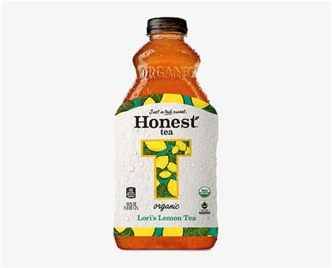 60 Calories Per Bottle Serving Lori S Lemon Honest Tea 330x684 Png Download Pngkit