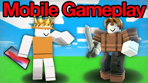 Roblox Bedwars Mobile Tryhard Gameplay Youtube