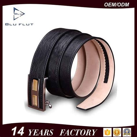 Auto Buckle Men Belt Genuine Leather Ratchet Belts With Crystal China