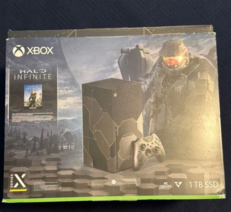 Microsoft Xbox Series X Halo Infinite Limited Edition Console Bundle Ebay