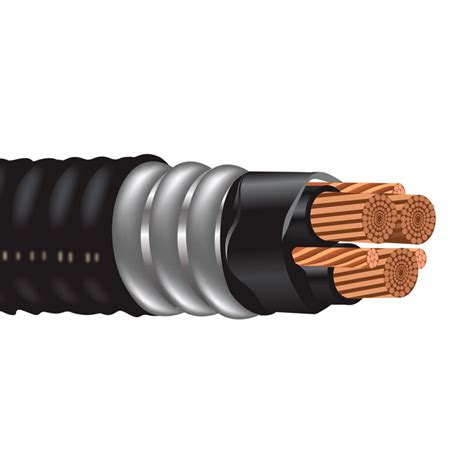 12 Awg 6c Type Mc Hl Aluminum Armored Bc Industrial Cable