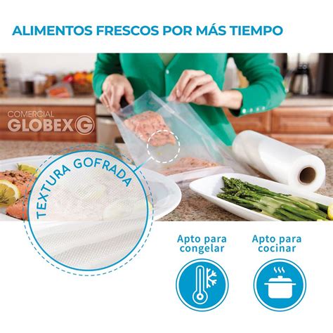 Selladoras Al Vac O Rollo Gofrado Freshpack Cms X Mts Para