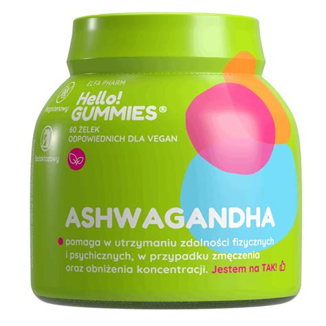 HELLO GUMMIES suplement diety żelki Ashwagandha 150 g Drogeria