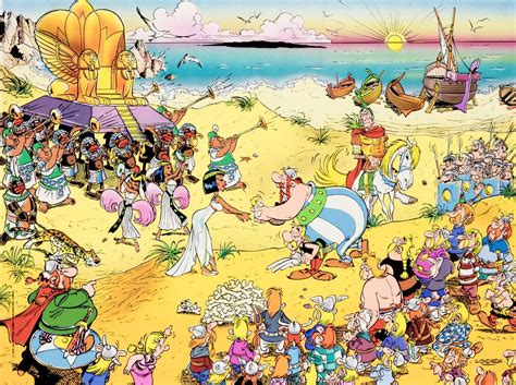 Asterix Obelix E Cleopatra Puzzle Online