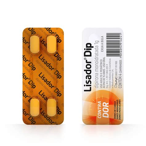 Lisador Ou Dipirona Qual O Melhor - Lisador Dip 1g com 4 comprimidos - O que é e para que serve | Drogasil