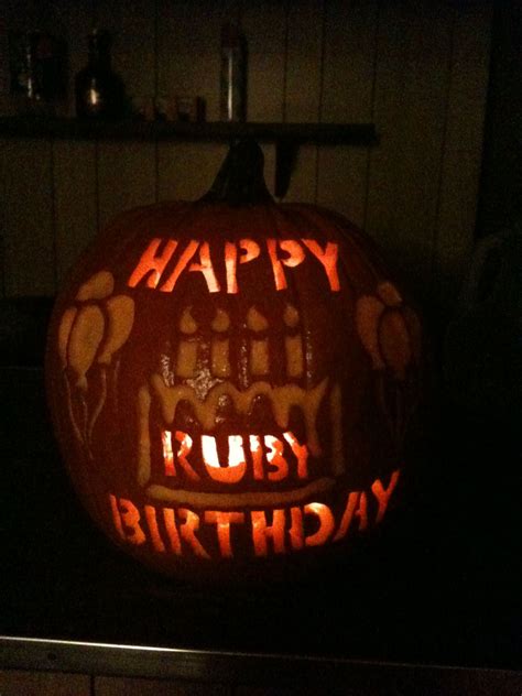 Happy Birthday Pumpkins! Celebrate With Pumpkin Carving And More