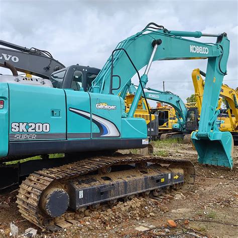 Japan Used Kobelco 200 Excavators Kobelco200 Used Crawler Large